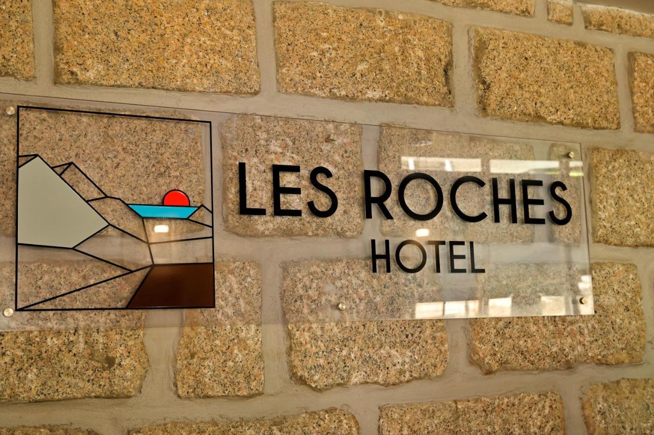 Hotel Des Roches Sartène Exteriör bild